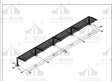 上海示一膜結(jié)構(gòu)公司能直接設(shè)計(jì)膜結(jié)構(gòu)工程圖紙嗎？